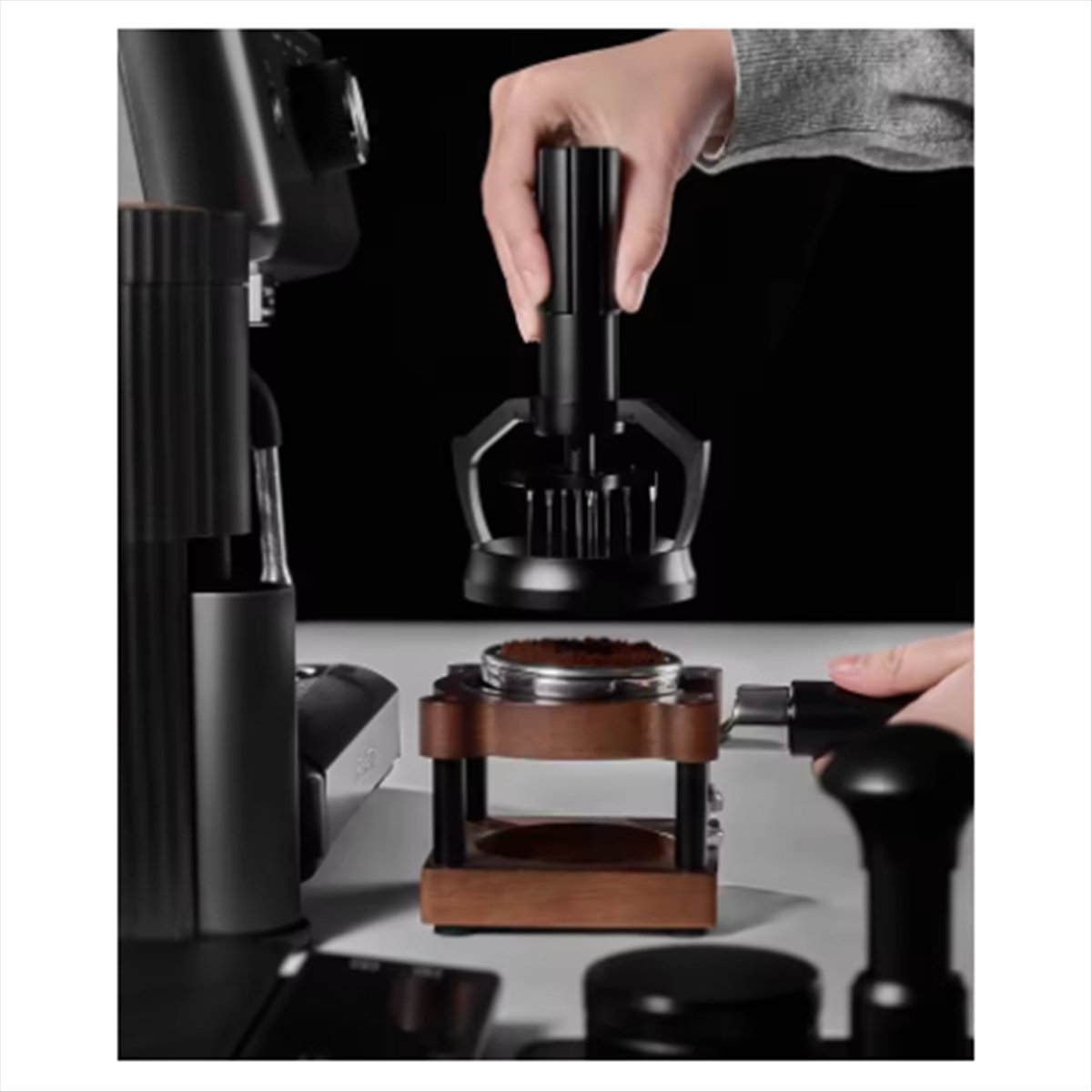 Power Tools Distributor - ホットセール 電動WDTツール コーヒーWDTツール エスプレッソ電動パワーニードルディストリビューター 磁気コーヒースターラー