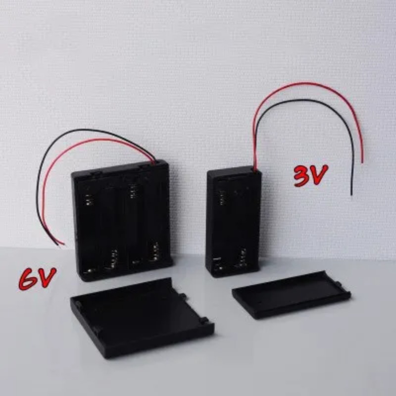 Power Tools Voltage - バッテリーホルダーとオンオフモデル砂材料 DIY バッテリーボックスセクション 3v/6v 電圧電源装置ツール鉄道模型