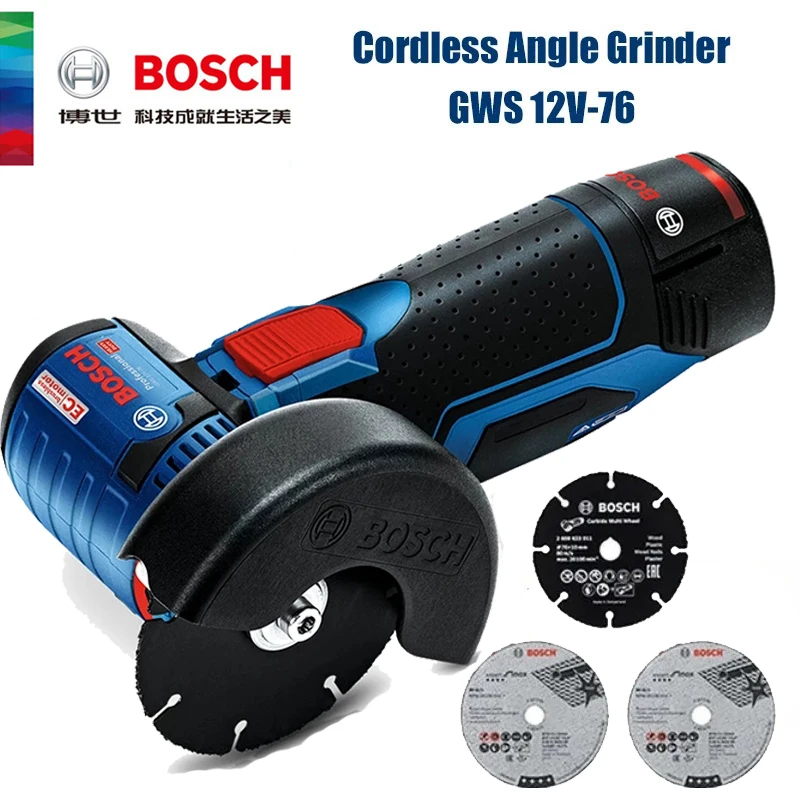 Power Tools Grinder - ボッシュ GWS 12V-76 プロフェッショナル 12V コードレスアングルグラインダー