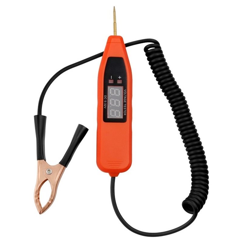Power Tools Voltage - 車用電圧テスター 5-32V デジタル電気回路ペン 電力プローブ 診断ツール