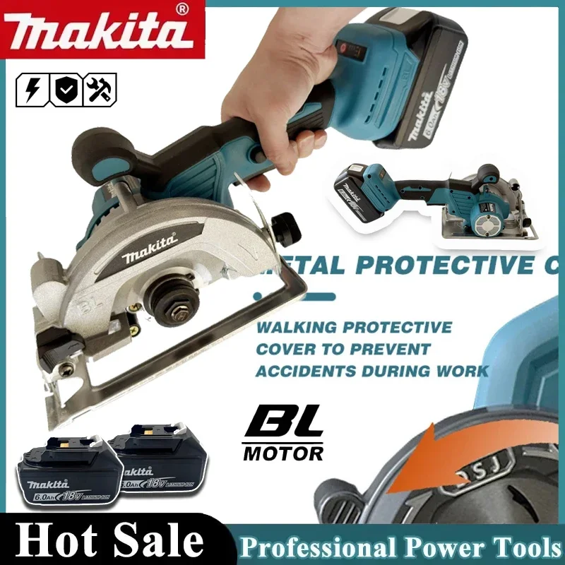 Reciprocating Saw Cordless - マキタ 125mm 5000rpm コードレス丸ノコ ブラシレス木工用ノコ 45度切断調整機能付き