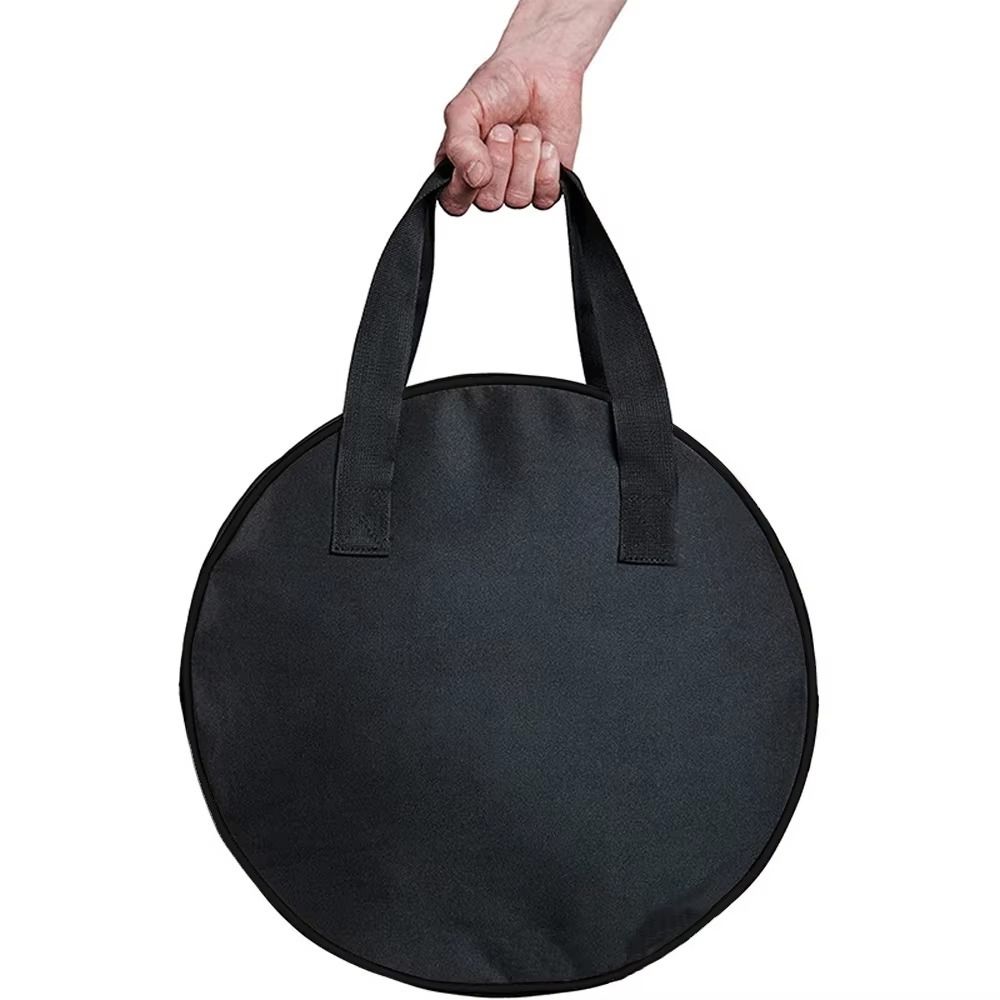 Bag Power Tools - 車用充電ケーブルバッグ オックスフォード布製収納バッグ ブラックグリーン 丸型キャリーバッグ 防水 電気自動車用ツールオーガナイザー