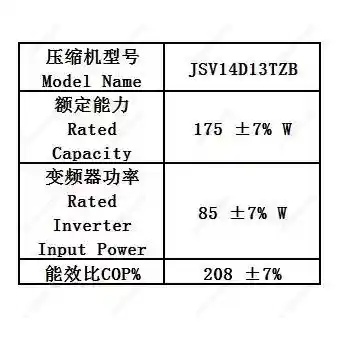 JSV14D13TZB 12V DC ミニ冷凍コンプレッサー - Air Compressor Mini のレビューと価格