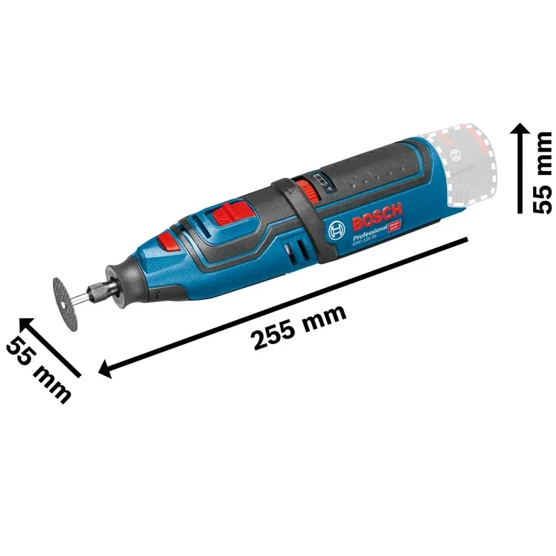 ボッシュ GRO12V-35 12V 電動グラインダーポリッ - Power Tools Grinder のレビューと価格