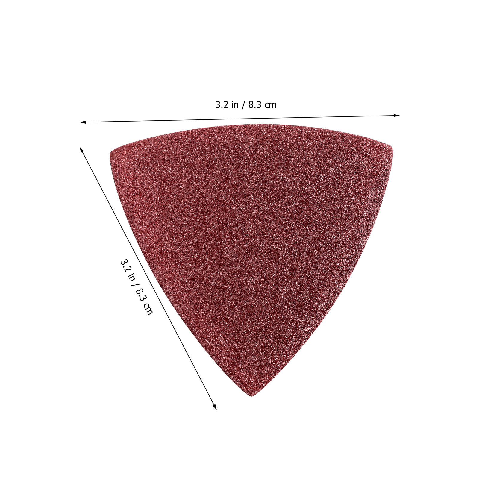 100個入り 三角形の研磨パッド、多機能サンダー用、効率的な - Oscillating Multi Tool のレビューと価格