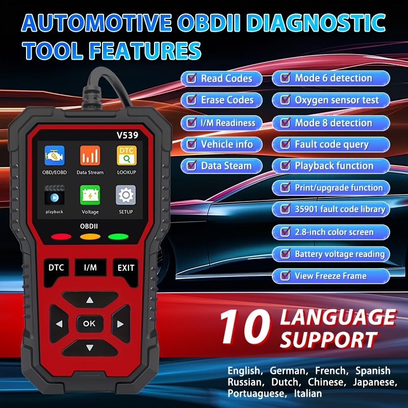 プロ仕様のOBD2スキャナー-USB給電式自動車診断ツール、 - Power Tools In Automotive のレビューと価格