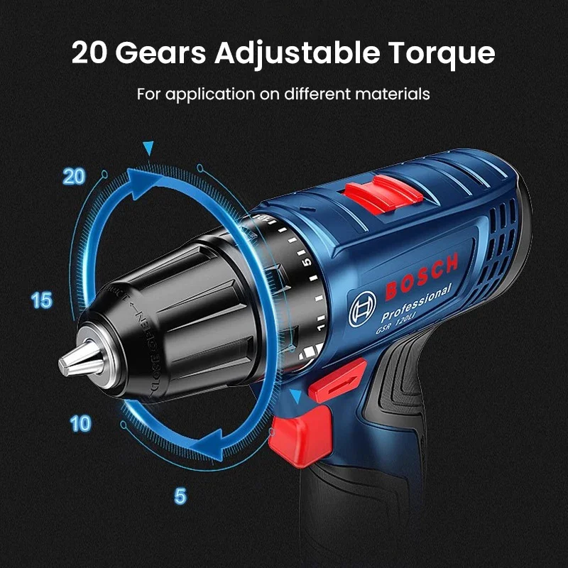 ボッシュ GSR120-LI 電動ドリル 12V プロフェッ - Power Tools Underwater のレビューと価格
