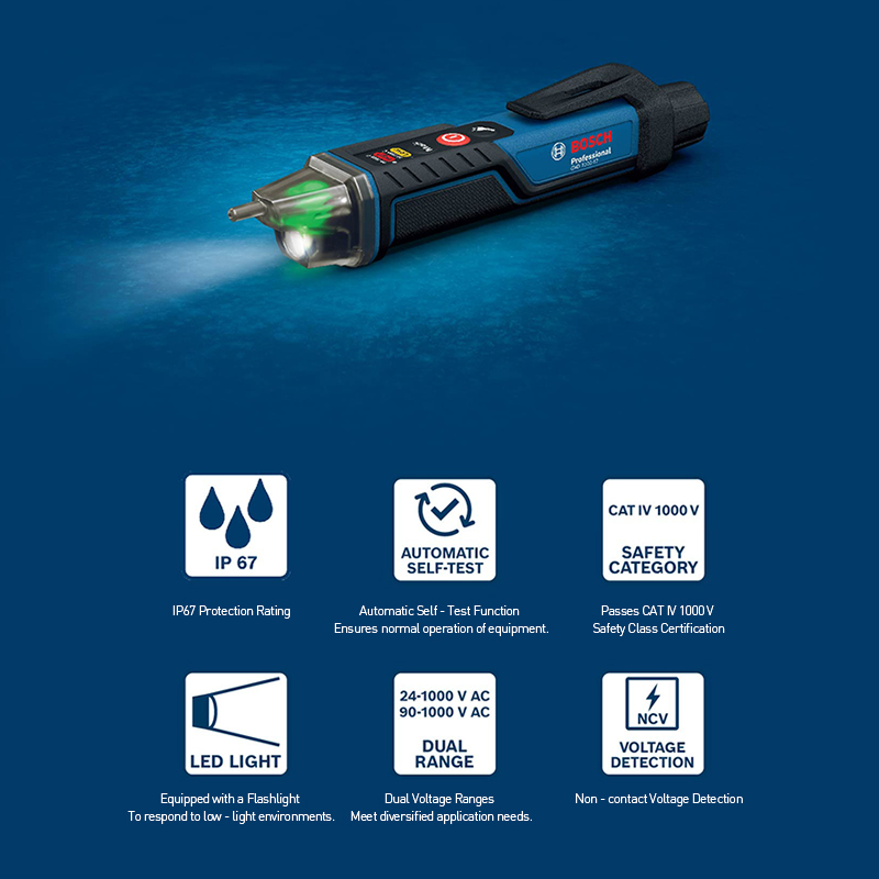 BOSCH PRO GVD 1000-17 電圧テスター セ - Power Tools Voltage のレビューと価格