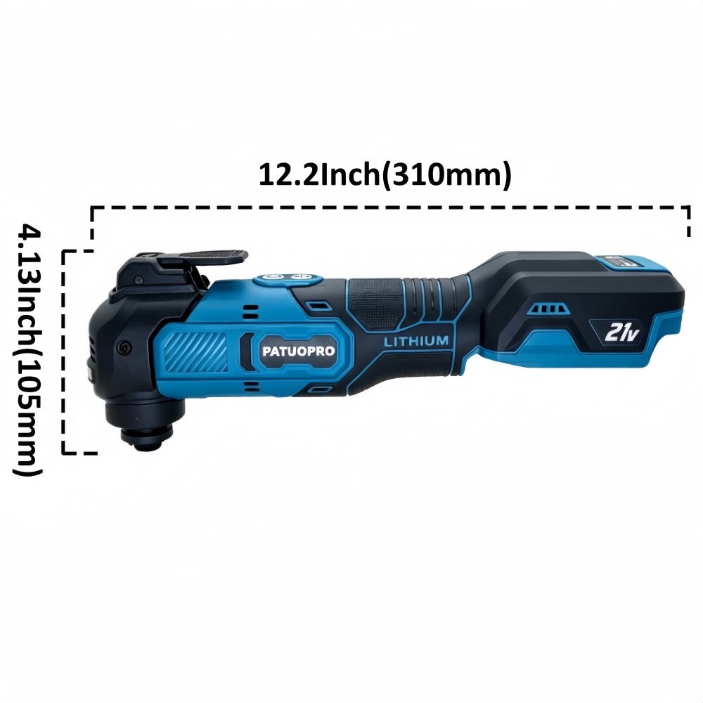 ブラシレス電動コードレス振動機 6段階速度設定 多機能ツール - Oscillating Multi Tool のレビューと価格