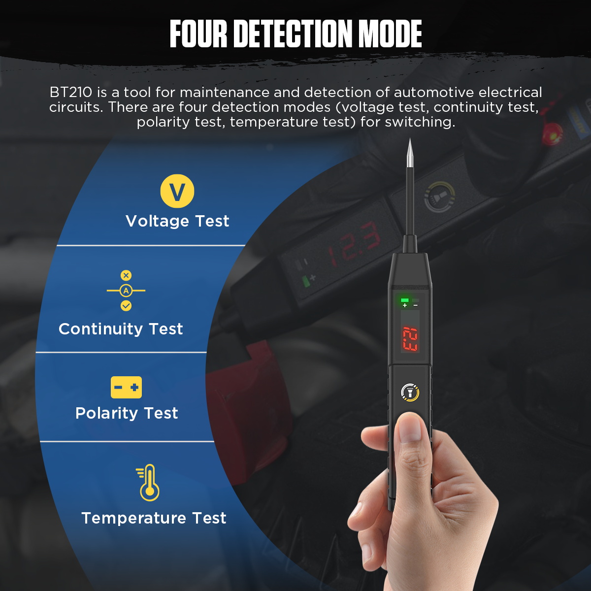 AUTOOL新型BT210車載回路テスター パワープローブ診 - Power Tools Voltage のレビューと価格