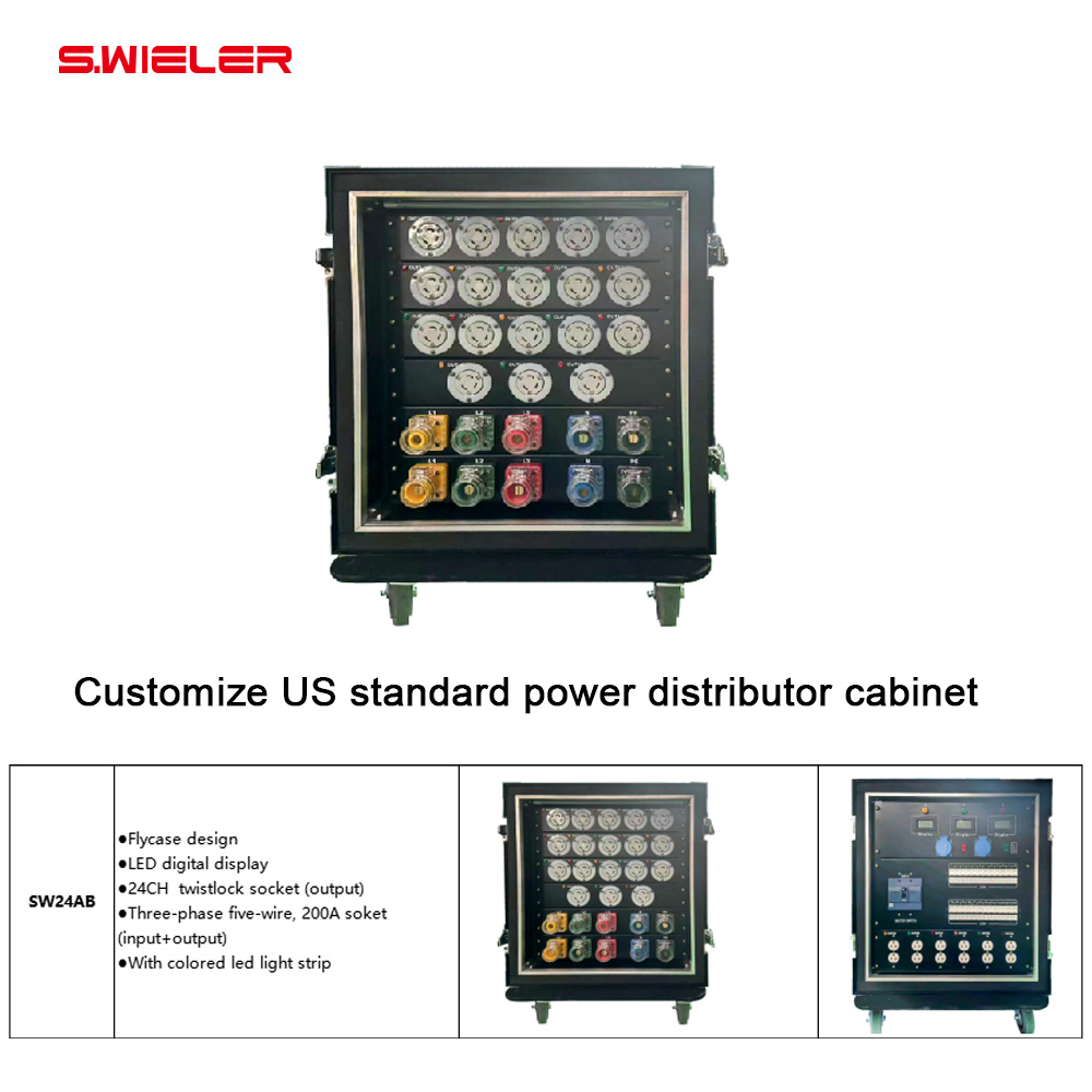 200Aツイストロックソケット出力18/24/36口ステージ - Power Tools Distributor のレビューと価格