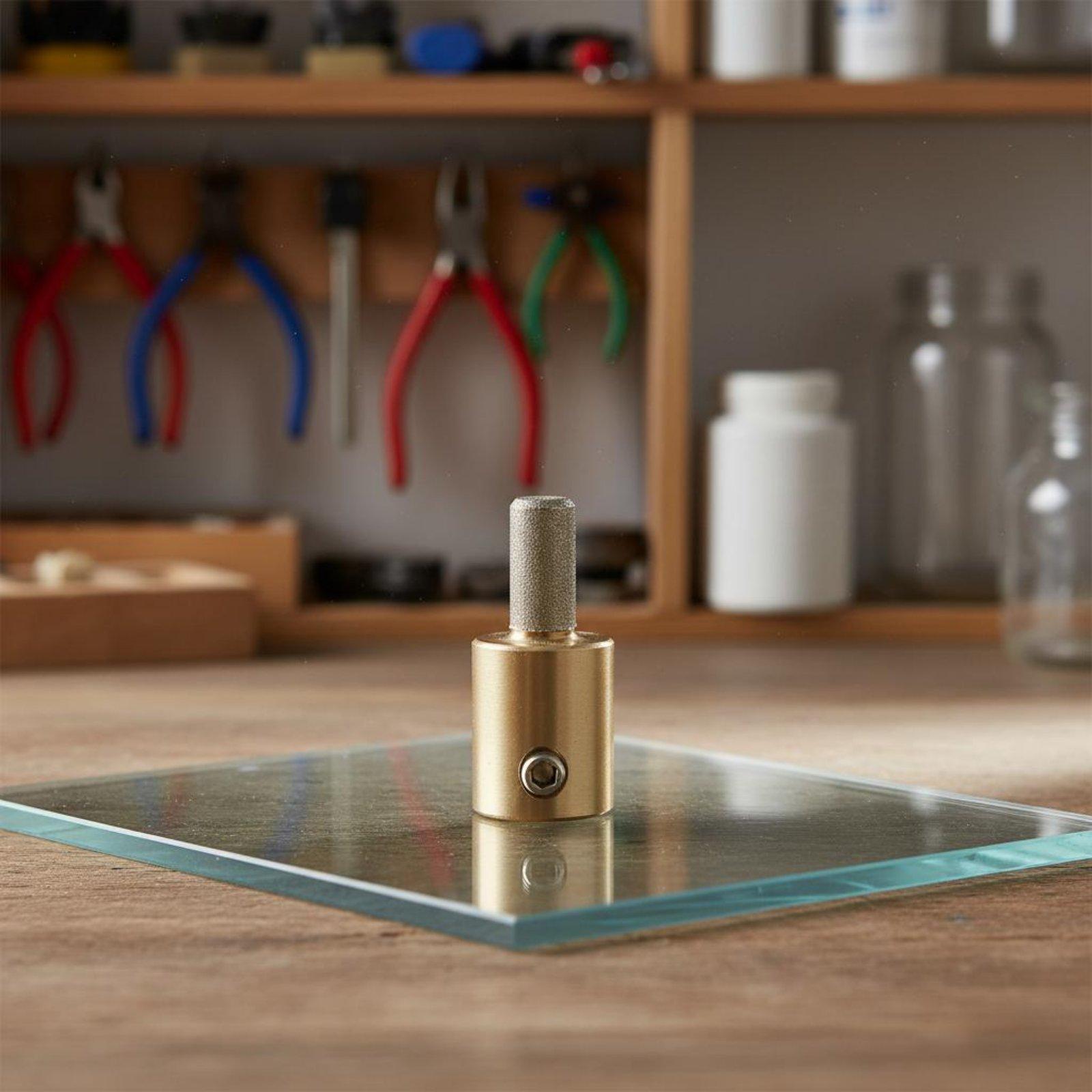 ダイヤモンド研磨ホイール ガラス研磨ヘッド 電気メッキ真鍮ビ - Power Tools Grinder のレビューと価格