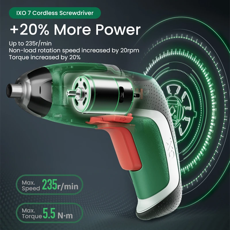 ボッシュ IXO 7 コードレスドライバー 3.6V USB - Power Tools Underwater のレビューと価格