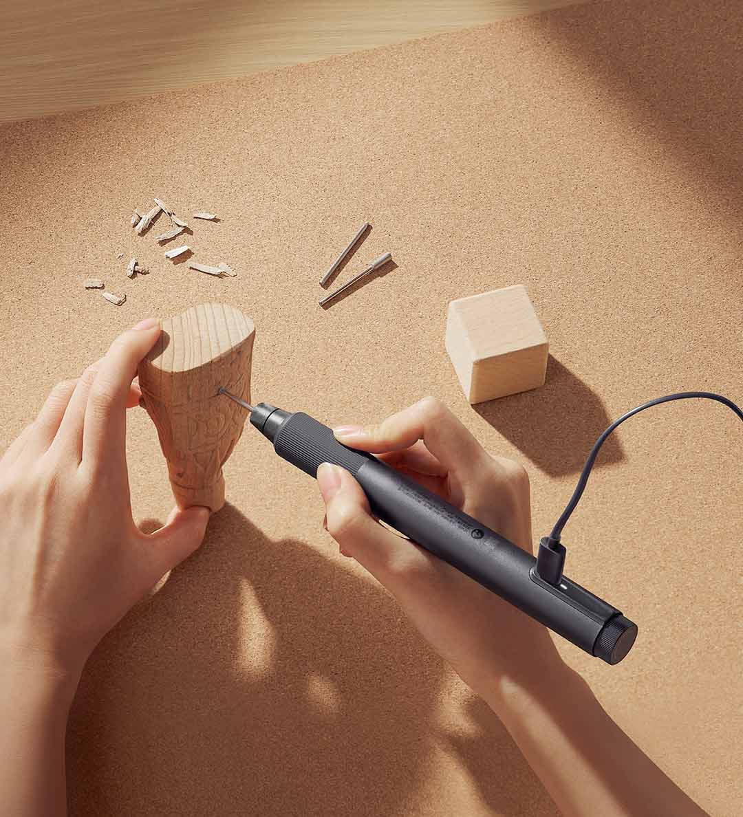 MIJIA電動研磨ペン 22000回転/分 ブラシレスモータ - Power Tools Grinder のレビューと価格