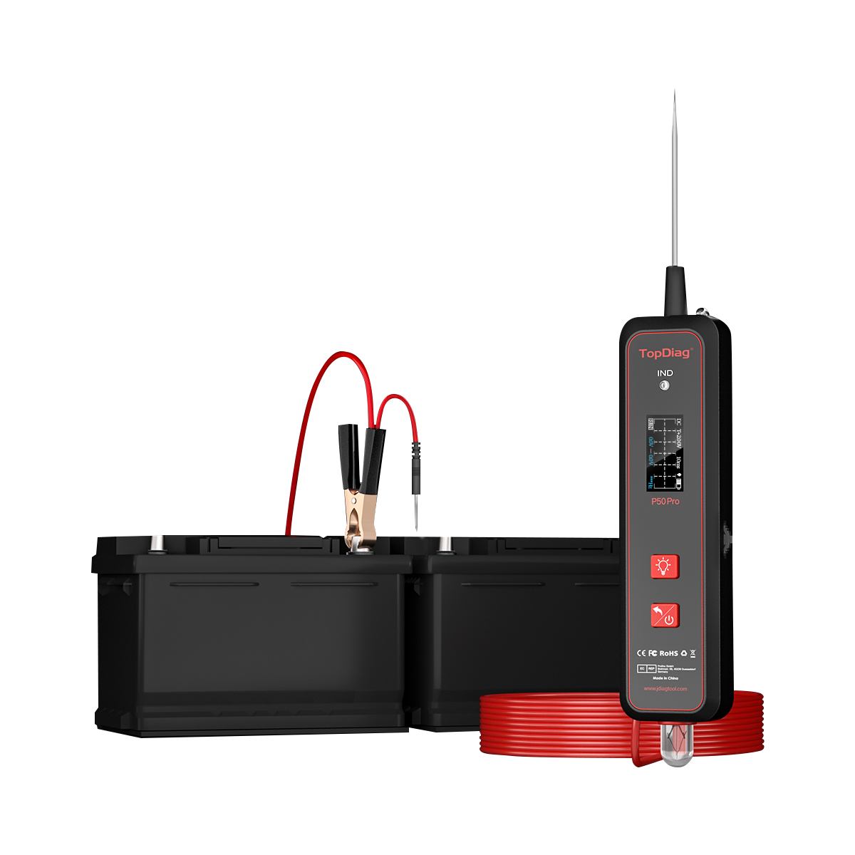 P50 PRO 車両回路テスター パワープローブ 車両診断ツ - Power Tools Voltage のレビューと価格