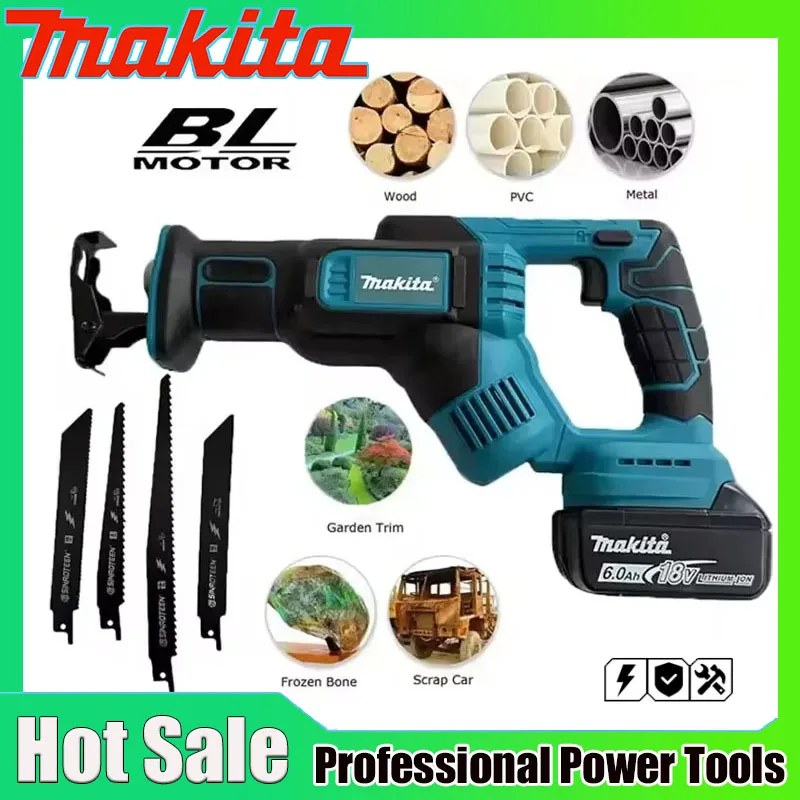 マキタ コードレスレシプロソー 木材/金属切断用電動ノコギリ - Reciprocating Saw Cordless のレビューと価格