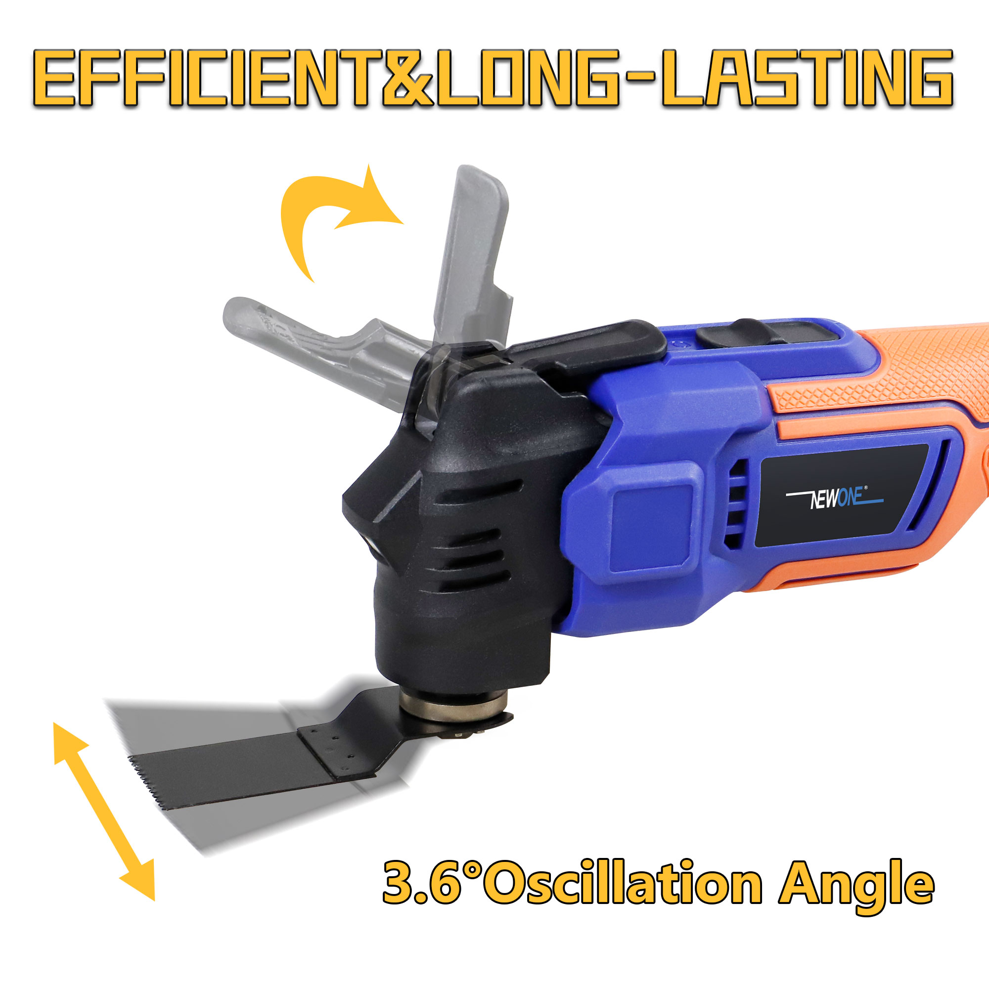 NEWONE 18V ブラシレスクイックリリース振動ツール多 - Oscillating Multi Tool のレビューと価格