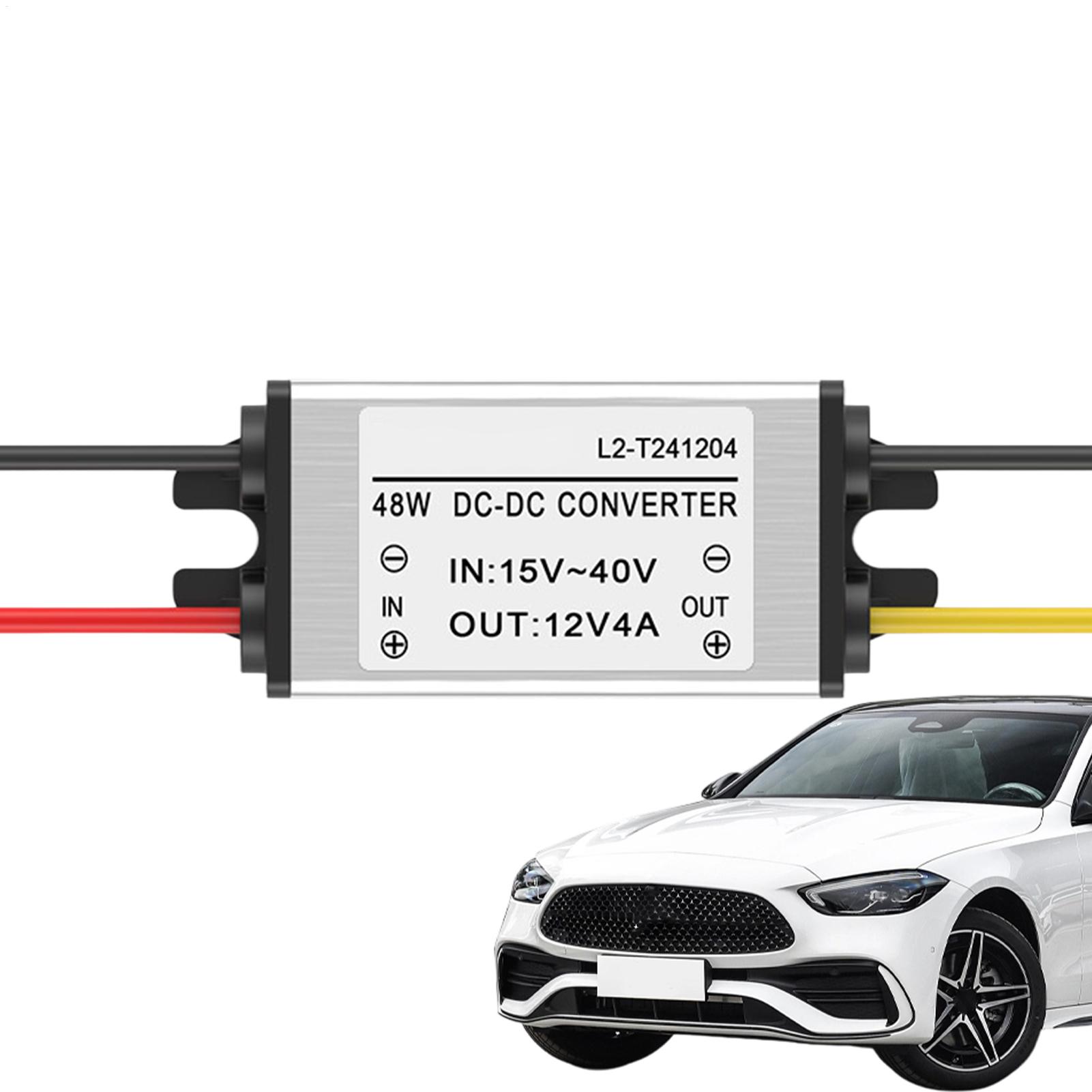 調整可能なDC降圧電源アダプター12V電圧コンバーター、車、 - Power Tools Voltage のレビューと価格
