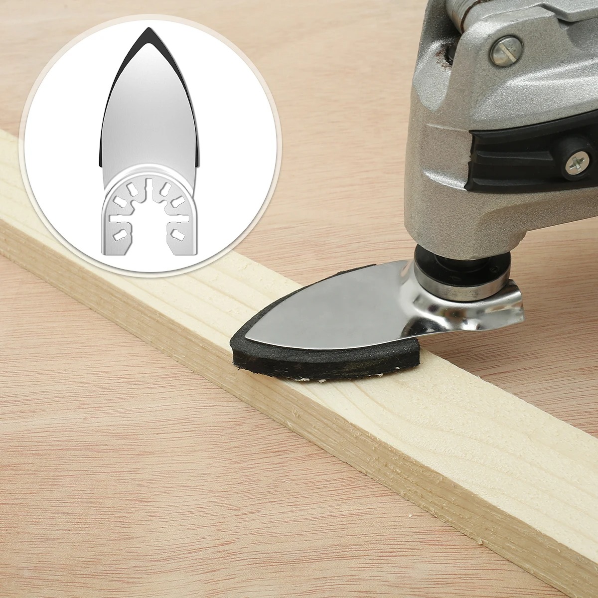 振動ツール用サンディングパッドキット 1個の三角サンディング - Oscillating Multi Tool のレビューと価格