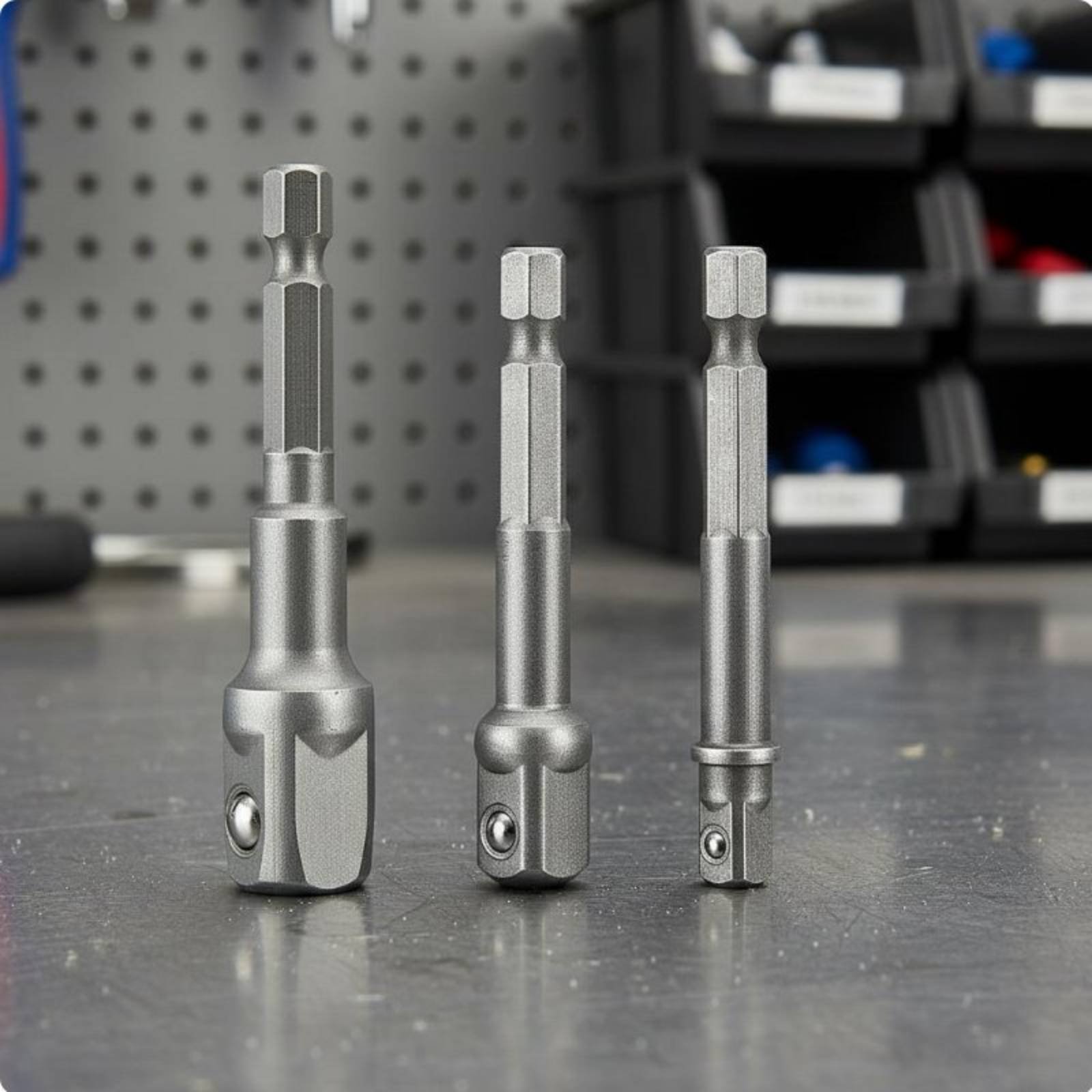 魅力的な電源アダプターセット 4 個入り、頑丈なネスティング - Power Tools Technician のレビューと価格