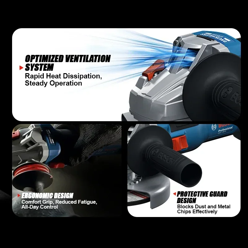 ボッシュ GWS 18V-8 コードレスアングルグラインダー - Power Tools Grinder のレビューと価格