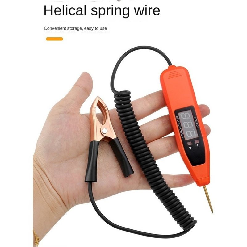 車用電圧テスター 5-32V デジタル電気回路ペン 電力プロ - Power Tools Voltage のレビューと価格