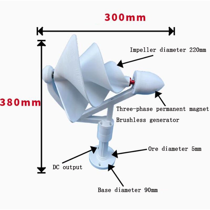 12V DC出力、低速始動風速（1.5m/s）、高性能三相P - Power Tools Generator のレビューと価格