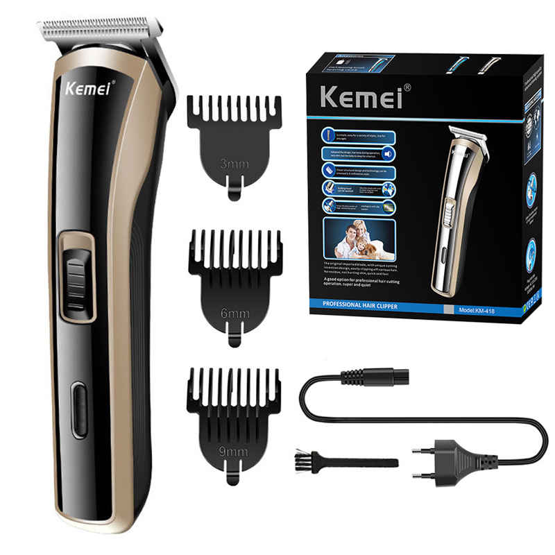Kemei 418 プロフェッショナル電気バリカン充電式ベビ - Power Tools Underwater のレビューと価格
