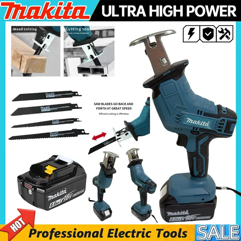マキタ コードレス電動レシプロソー 木材金属切断ソー リチウ - Reciprocating Saw Cordless のレビューと価格
