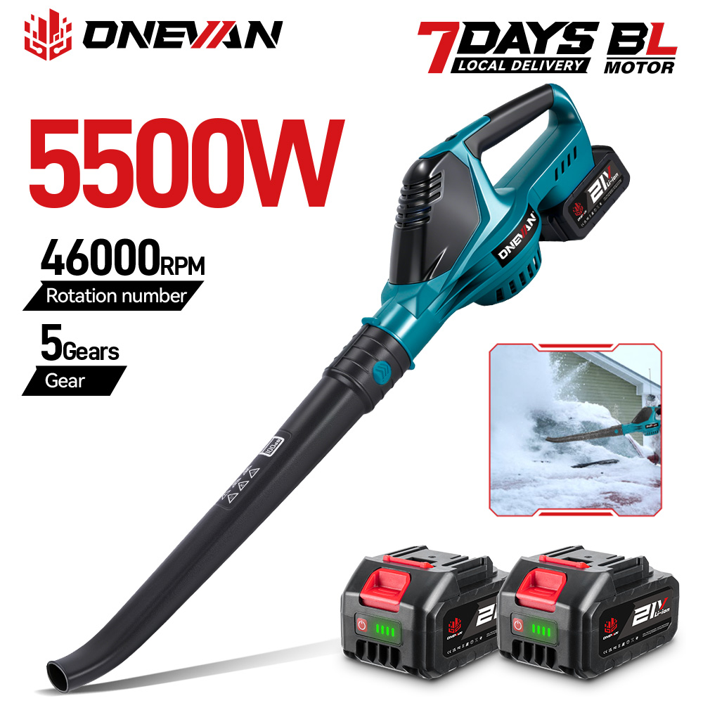 ​ ONEVAN 5500Wブラシレス電動送風機 ハイパワー - Power Tools Pink のレビューと価格